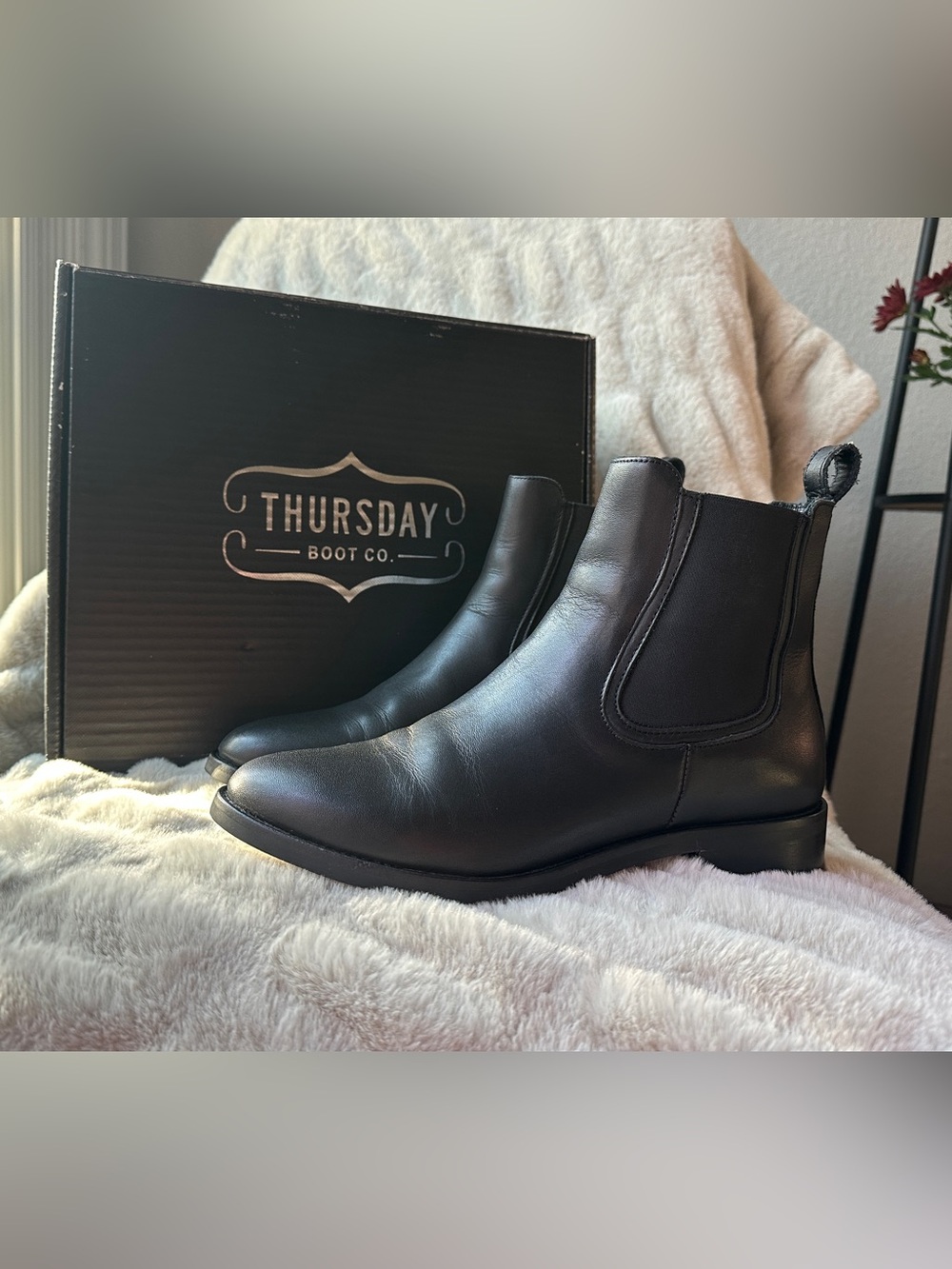 Thursday Boot Company Black Chelsea Ankle Boots - The Duchess Boot - Like New!